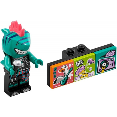 LEGO MINIFIGS Vidiyo Bandmates, Series 1 Shark Singer 2021